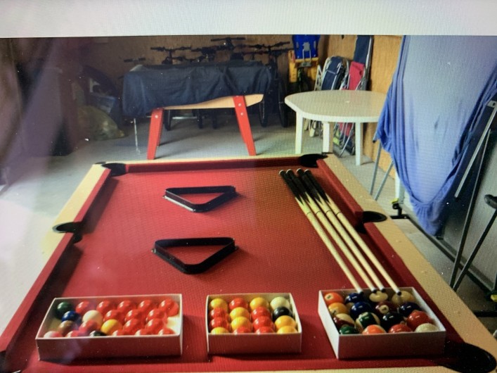 Location de vacances - Gîte à Omiécourt - Salle de jeux privée