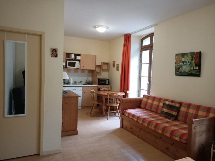 Location de vacances - Studio à Aulus-les-Bains - vue d'ensemble.