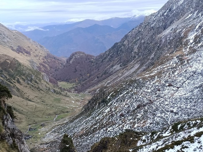 Location de vacances - Studio à Aulus-les-Bains - Montagnes et randonnées aux alentours.