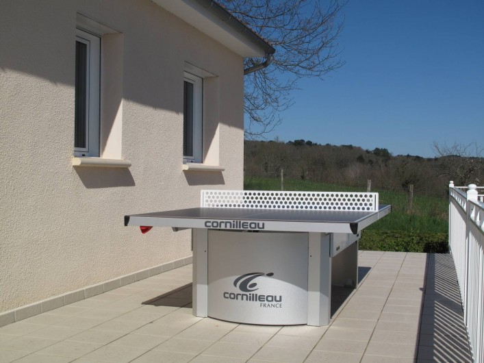 Location de vacances - Gîte à Cublac - Table de ping-pong