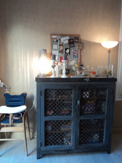 Location de vacances - Maison - Villa à Saint-Laurent-de-la-Salanque - Chaise haute et jeux de société