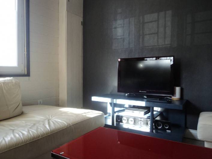 Location de vacances - Maison - Villa à Saint-Laurent-de-la-Salanque - Salon et coin TV