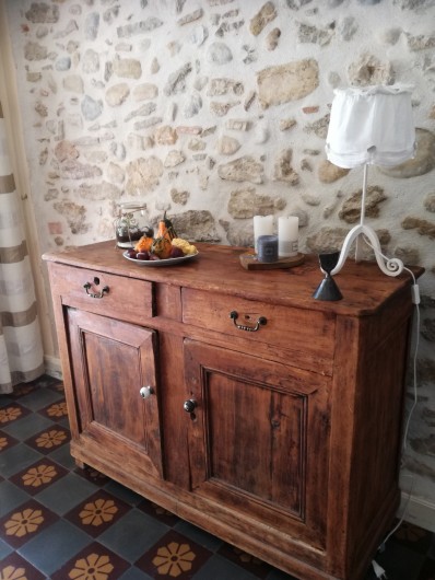 Location de vacances - Mas à Loupia - L'entrée