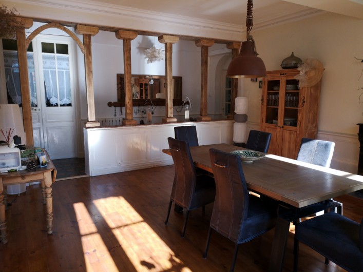 Location de vacances - Mas à Loupia - Salle à manger