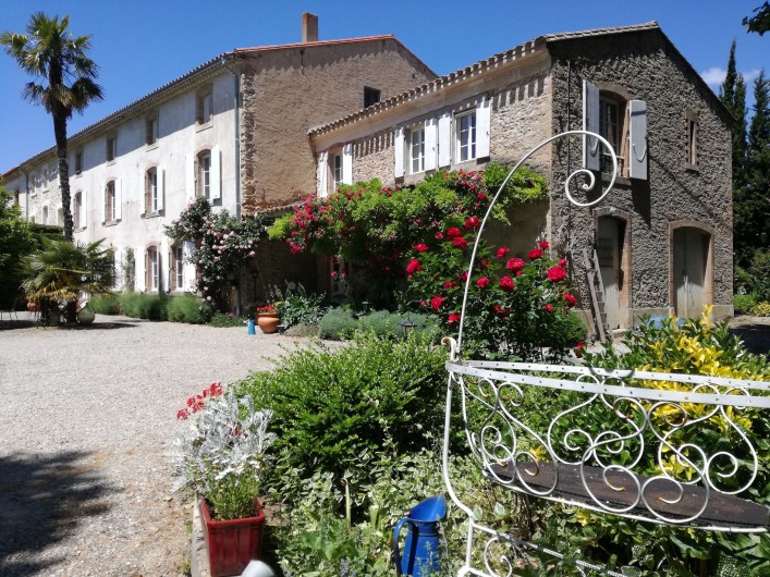 Location de vacances - Mas à Loupia - La bâtisse