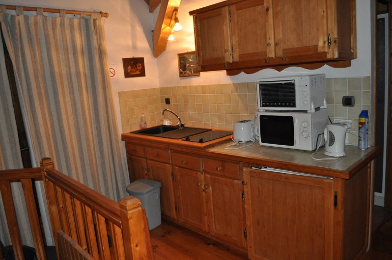 Location de vacances - Chalet à Saint-Jean-d'Arves - kitchinett  au 2éme étage