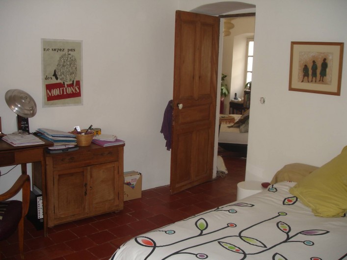 Location de vacances - Appartement à L'Île-Rousse - CHAMBRE LIT DOUBLE