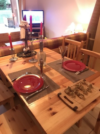 Location de vacances - Appartement à Samoëns - Salle à manger