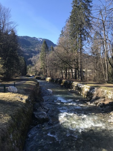 Location de vacances - Appartement à Samoëns - Torrent Le Clévieux derrière la Résidence