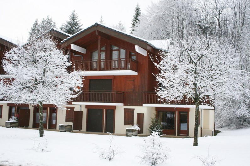 Location de vacances - Appartement à Samoëns - Résidence Les Belettes en hiver
