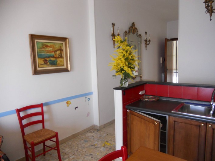 Location de vacances - Appartement à Ospedaletti - salon autre coin