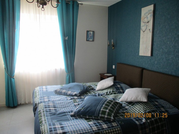 Location de vacances - Chambre d'hôtes à Eguisheim - Chambre   BLEUE