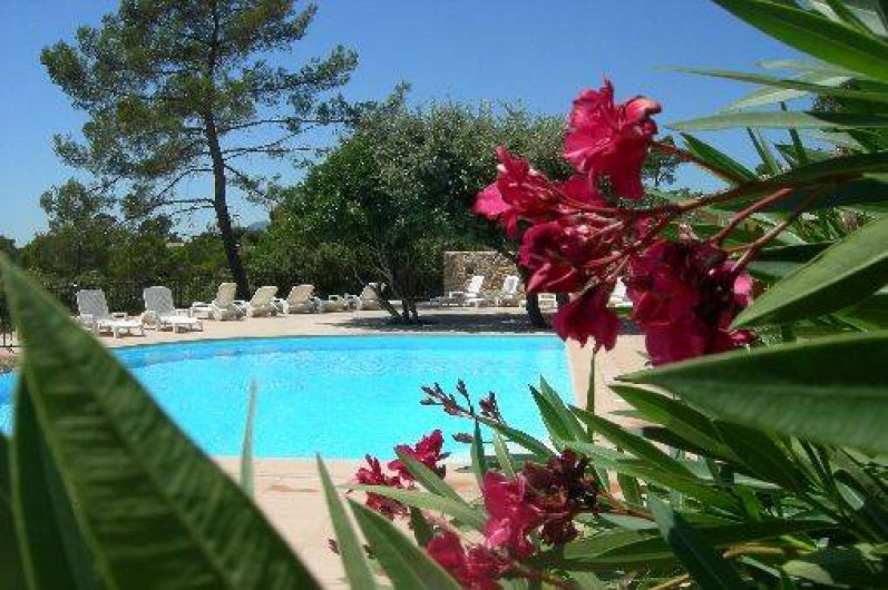 Location de vacances - Gîte à Entrecasteaux - Piscine chauffée