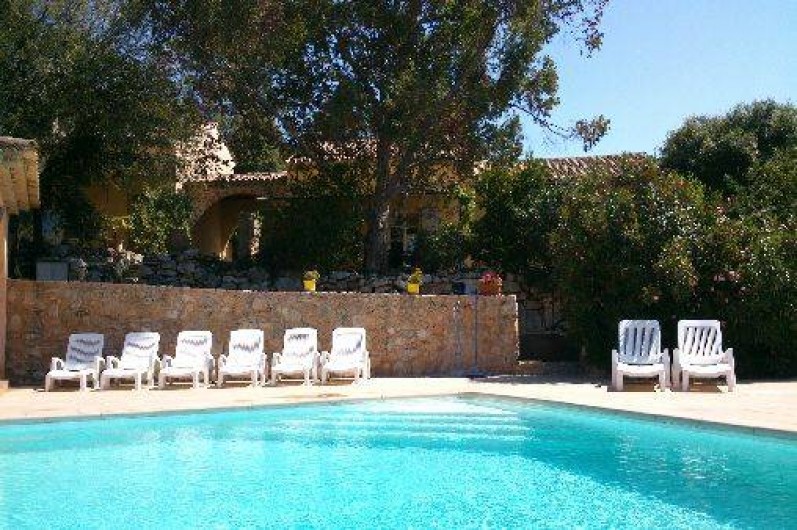 Location de vacances - Gîte à Entrecasteaux - Entrée sécurisée piscine chauffée