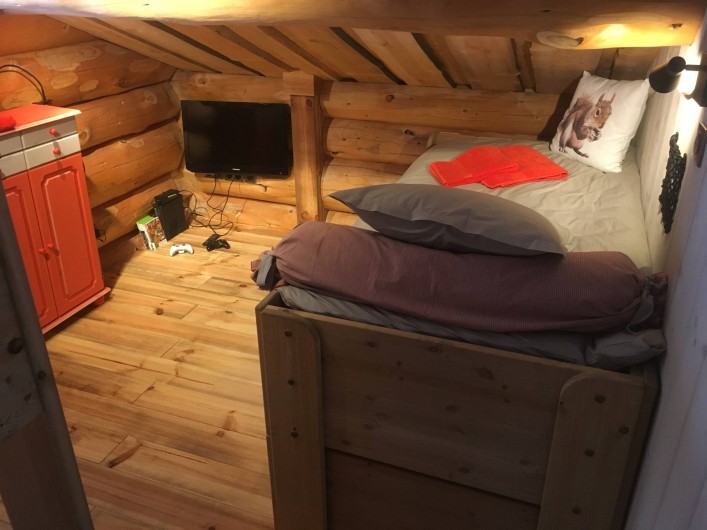 Location de vacances - Chalet à Bolquère - Le Grenier et sa console de jeux