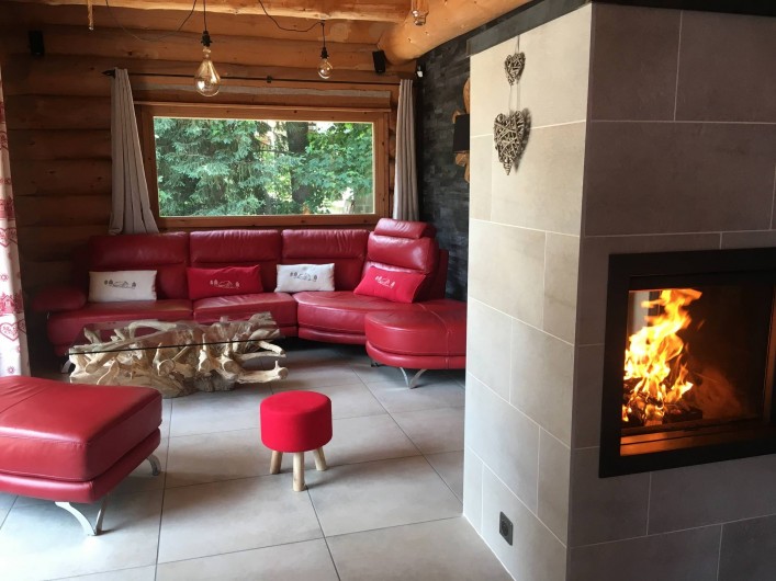 Location de vacances - Chalet à Bolquère - Le salon