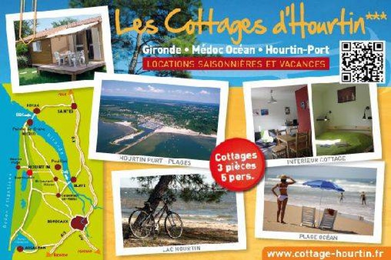 Location de vacances - Maison - Villa à Hourtin - Les cottages d'hourtin*** Médoc Océan - (33) Gironde