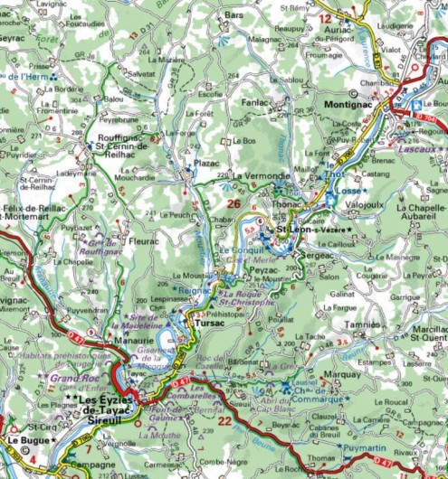 Location de vacances - Mas à Peyzac-le-Moustier