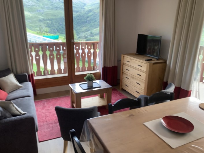 Location de vacances - Appartement à Les Menuires - Séjour