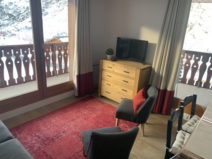 Location de vacances - Appartement à Les Menuires - Séjour