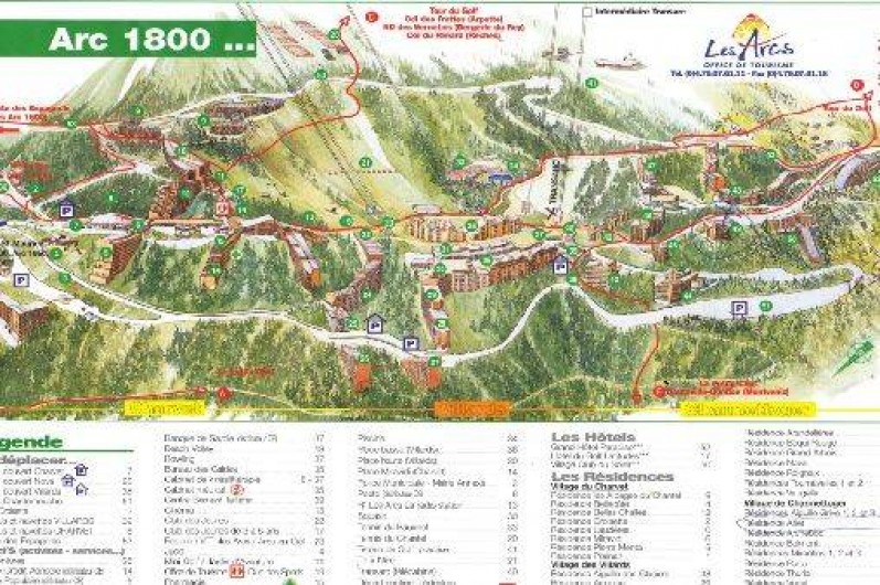 Location de vacances - Appartement à Les Arcs