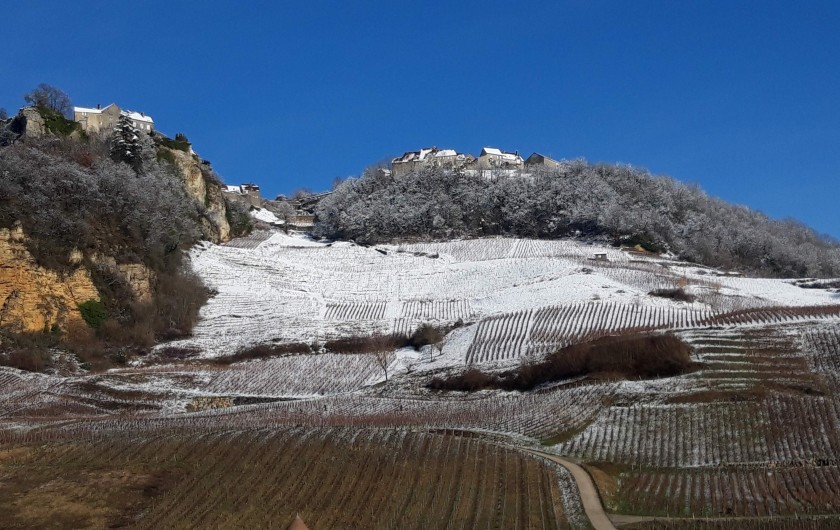 Location de vacances - Gîte à Baume-les-Messieurs - Château-Chalon, Vin Jaune, Plus beau village de France. Randonnée et visite.