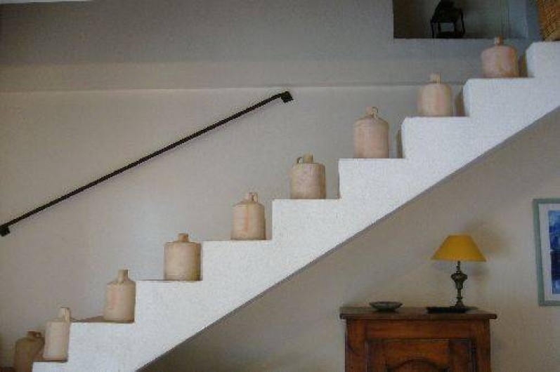 Location de vacances - Gîte à Le Beausset - montons à l'étage....