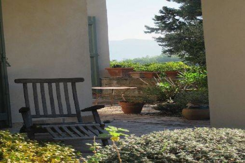 Location de vacances - Gîte à Le Beausset - Une vue de la terrasse