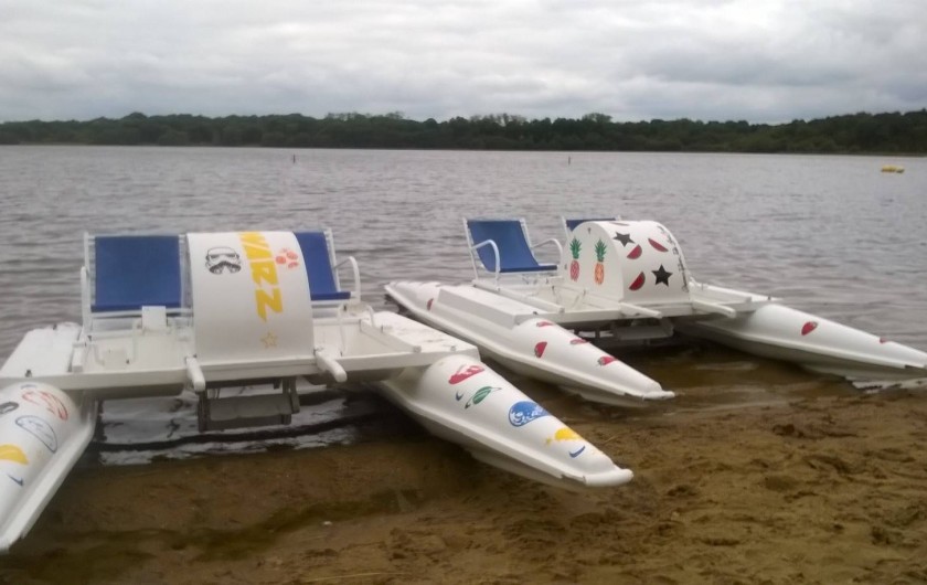 Location de vacances - Bungalow - Mobilhome à Priziac - base de loisirs lac du bel air priziac