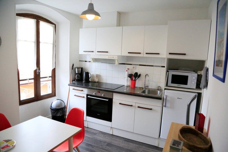 Location de vacances - Villa à Aix-les-Bains - La cuisine du studio 3