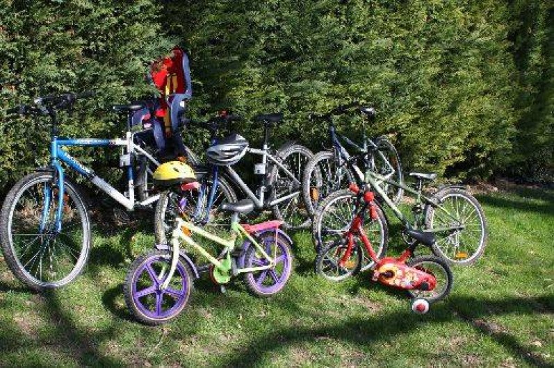 Location de vacances - Gîte à Lafrançaise - A disposition gratuite nos vélos.