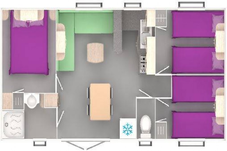 Location de vacances - Camping à Landry