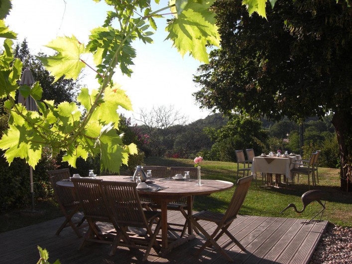 Location de vacances - Chambre d'hôtes à Sarlat-la-Canéda - Jardin