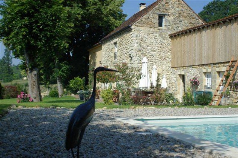 Location de vacances - Chambre d'hôtes à Sarlat-la-Canéda - PIscine et maison
