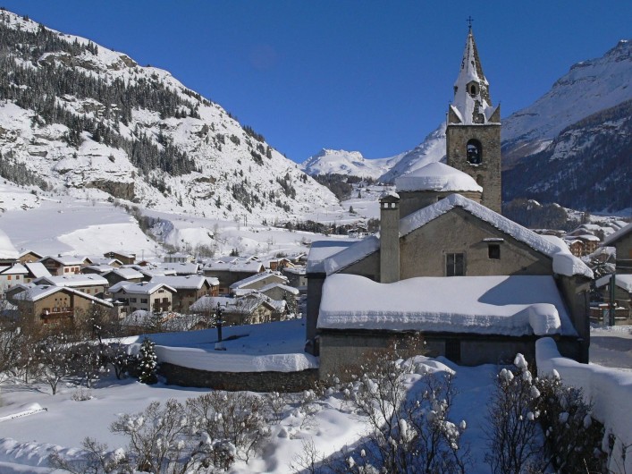 Location de vacances - Appartement à Lanslebourg-Mont-Cenis - Lanslevillard en hiver