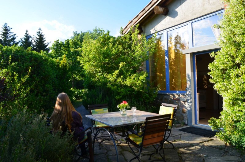 Location de vacances - Appartement à Castel Rigone - Terasse appt. "La Grapo" La Rogaia