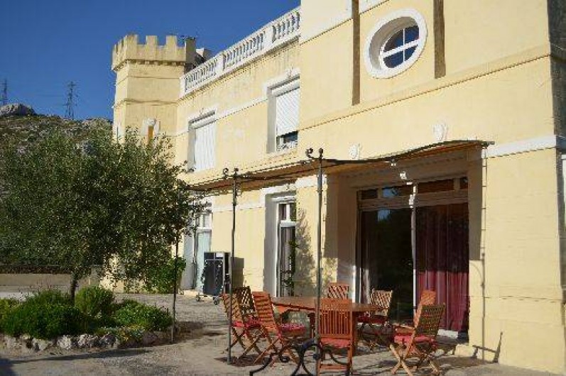 Location de vacances - Villa à Marseille - La terrasse du château