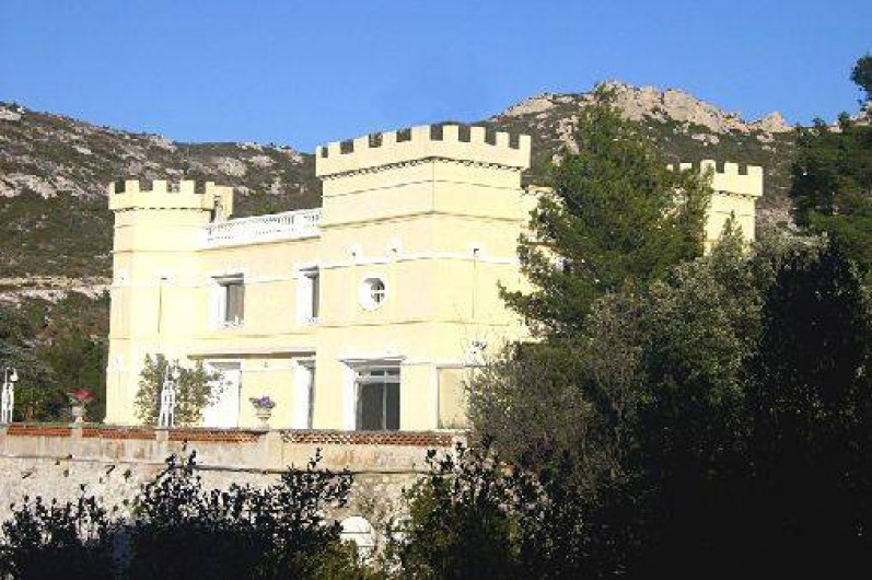 Location de vacances - Villa à Marseille - Le château de l'Aroumias