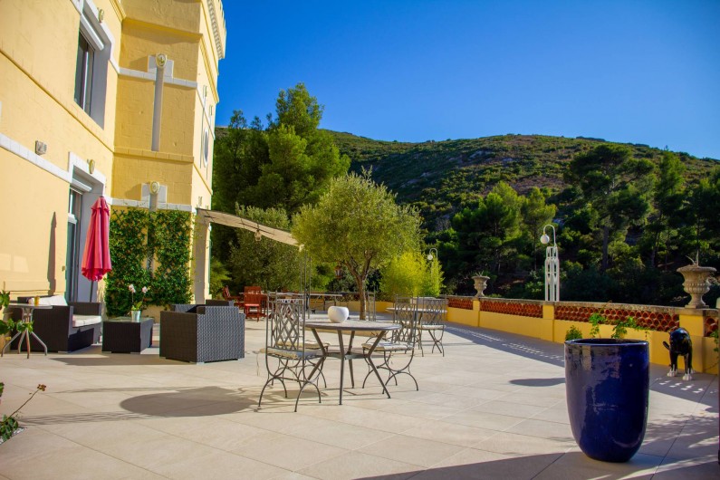 Location de vacances - Villa à Marseille - La terrasse
