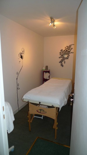 Location de vacances - Studio à Saint-Malo - le salon de massages/réflexologie