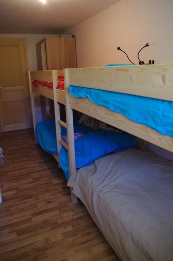 Location de vacances - Chalet à Melon - Chambre les Marmottons