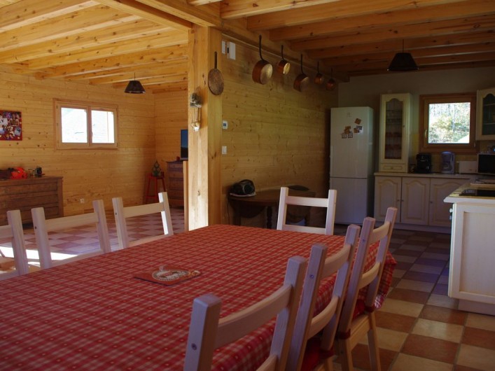 Location de vacances - Chalet à Melon - Salle à manger