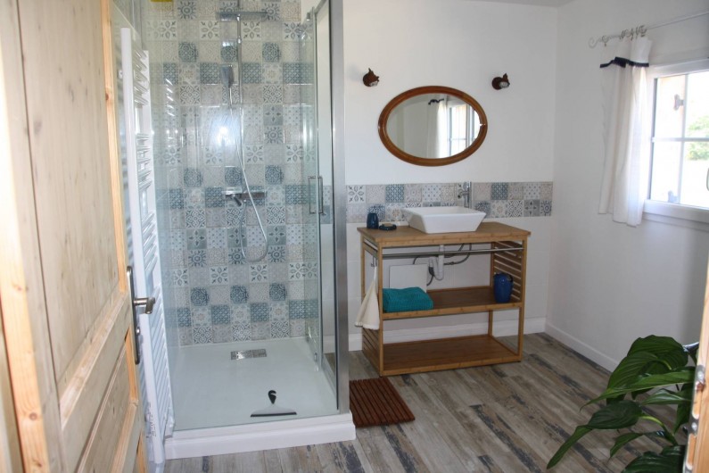 Location de vacances - Gîte à La Force - "L'Hirondelle" Salle d'eau