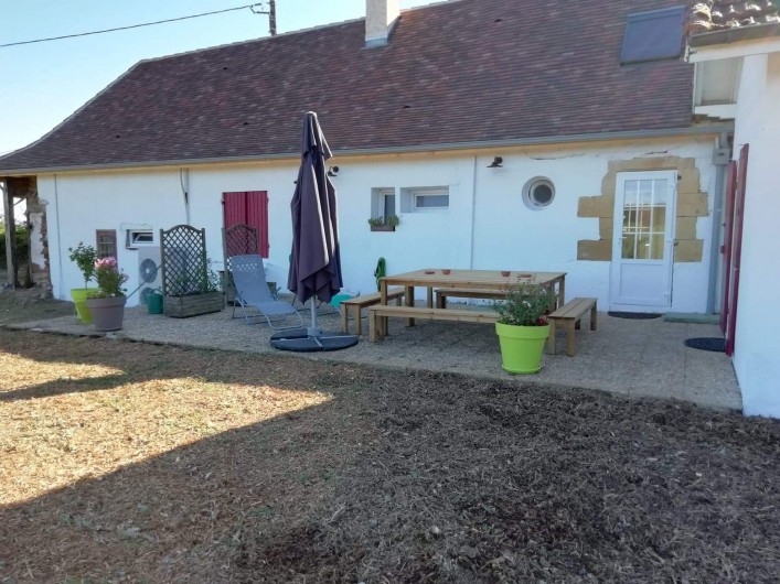 Location de vacances - Gîte à La Force - "Les Bricous" terrasse