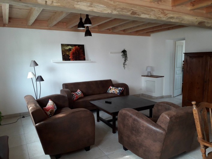 Location de vacances - Gîte à La Force - "Les Bricous" Salon