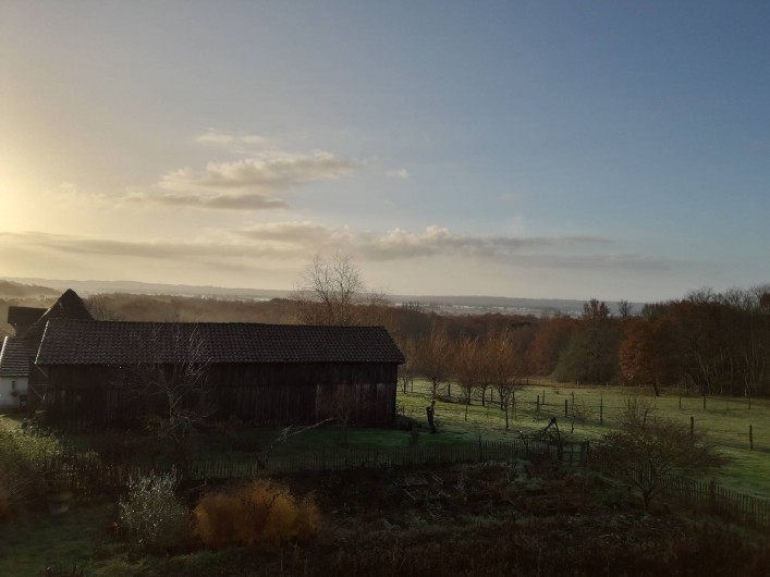 Location de vacances - Gîte à La Force - Vue depuis les chambres d'hôtes