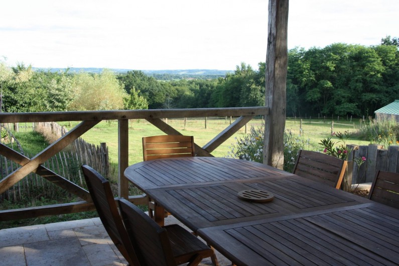 Location de vacances - Gîte à La Force - "Le Séchoir" Terrasse