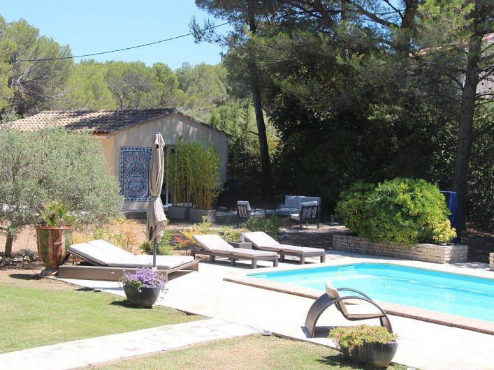 Location de vacances - Studio à Velaux - Piscine