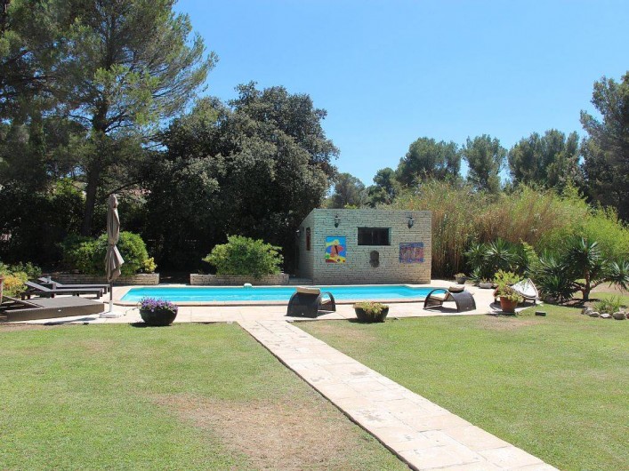 Location de vacances - Studio à Velaux - Piscine