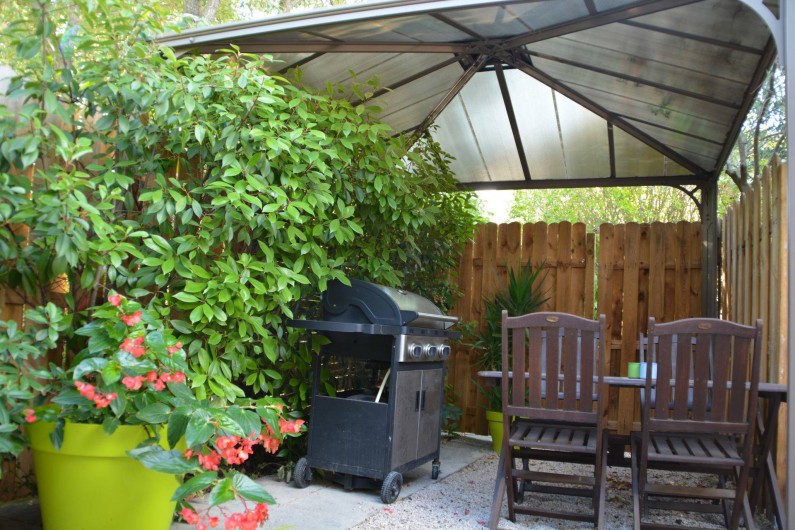 Location de vacances - Villa à Le Puy-Sainte-Réparade - jardin